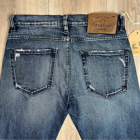 Candiani Denim Made in Milan Italy Custom Made Men’s Jeans - Picture 6 of 12